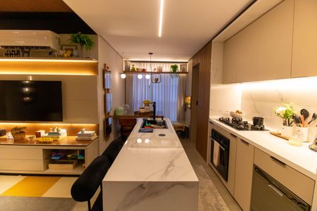 Apartamento à venda com 78m², 2 quartos e 1 vagaCozinha