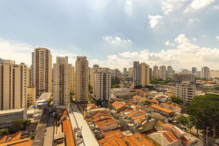 Studio à venda com 20m², 1 quarto e sem vagaVista da Varanda do Studio