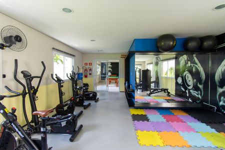 Apartamento para alugar com 61m², 2 quartos e 2 vagasÁrea comum - Academia