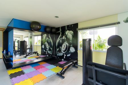 Apartamento para alugar com 61m², 2 quartos e 2 vagasÁrea comum - Academia