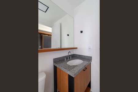 Studio para alugar com 24m², 1 quarto e sem vaga Studio para alugar com 24m², 1 quarto e sem vagaBanheiro
