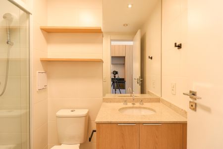 Studio para alugar com 29m², 1 quarto e sem vagaBanheiro