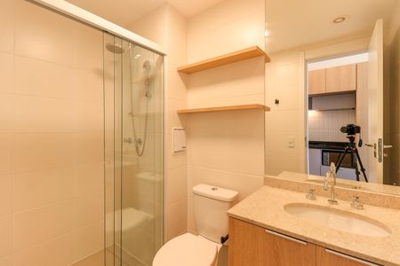 Studio para alugar com 29m², 1 quarto e sem vagaBanheiro