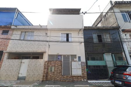Casa à venda com 80m², 2 quartos e sem vagaFachada e placa