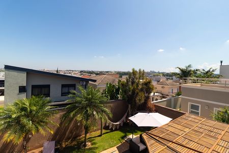 Casa de condomínio à venda com 270m², 4 quartos e 4 vagas Casa de condomínio à venda com 270m², 4 quartos e 4 vagasVista da Sacada da Suíte 01