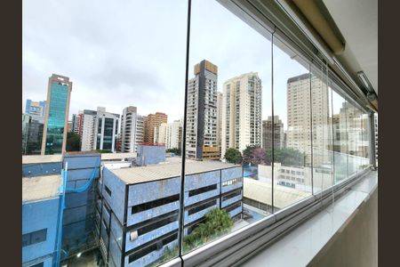 Apartamento à venda com 73m², 1 quarto e 1 vagaVista Área externa