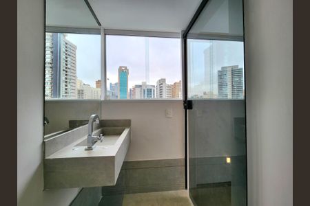 Apartamento à venda com 73m², 1 quarto e 1 vagaLavabo Área externa