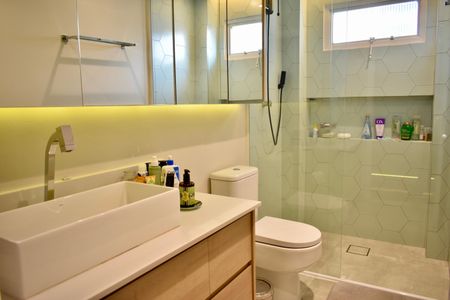 Apartamento à venda com 106m², 2 quartos e 1 vagaBanheiro Social