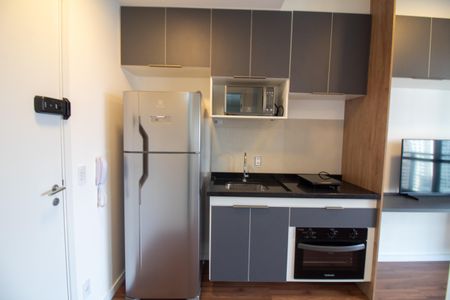 Studio à venda com 33m², 1 quarto e sem vagaCozinha