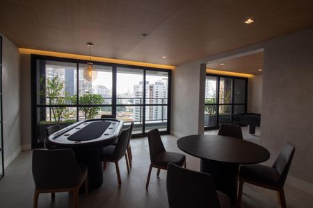 Studio à venda com 33m², 1 quarto e sem vagaÁrea comum - Sala de Jogos