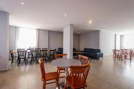 Apartamento para alugar com 47m², 2 quartos e 1 vagaÁrea comum - Salão de festas
