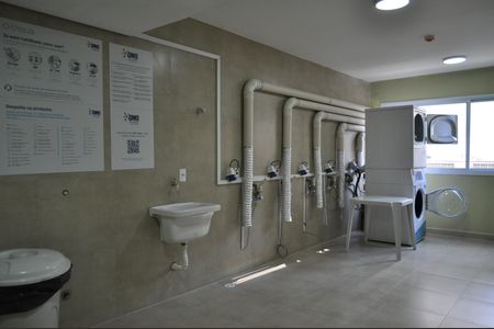 Apartamento para alugar com 28m², 1 quarto e sem vagaLavanderia