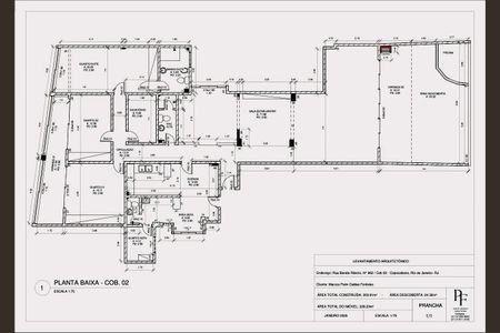 Apartamento à venda com 228m², 4 quartos e 1 vagaPlanta do imóvel