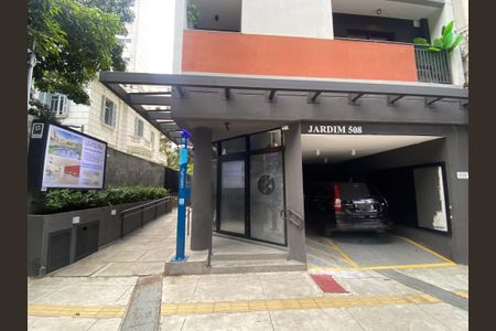 Studio para alugar com 26m², 1 quarto e sem vagaFachada