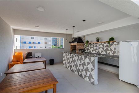 Apartamento à venda com 37m², 2 quartos e sem vagaÁrea comum - Churrasqueira