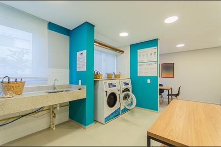 Apartamento à venda com 37m², 2 quartos e sem vagaÁrea comum - Lavanderia