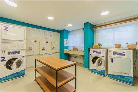 Apartamento à venda com 37m², 2 quartos e sem vagaÁrea comum - Lavanderia