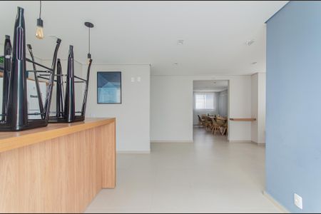 Apartamento à venda com 37m², 2 quartos e sem vagaÁrea comum - Salão de festas