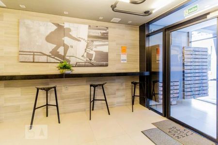 Studio para alugar com 10m², 1 quarto e sem vaga Studio para alugar com 10m², 1 quarto e sem vagaÁrea comum - Hall Social