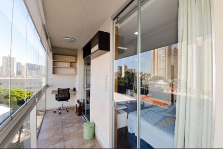 Studio para alugar com 38m², 1 quarto e 1 vagaVaranda
