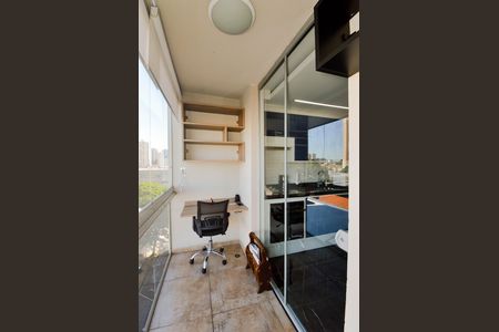 Studio para alugar com 38m², 1 quarto e 1 vagaVaranda