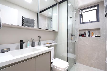 Apartamento à venda com 153m², 3 quartos e 3 vagasBanheiro da Suíte 3