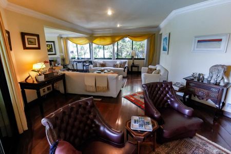 Sala 1 de apartamento à venda com 4 quartos, 300m² em Paraíso do Morumbi, São Paulo