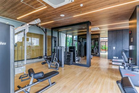 Apartamento à venda com 78m², 2 quartos e 2 vagas Apartamento à venda com 78m², 2 quartos e 2 vagasÁrea comum - Academia
