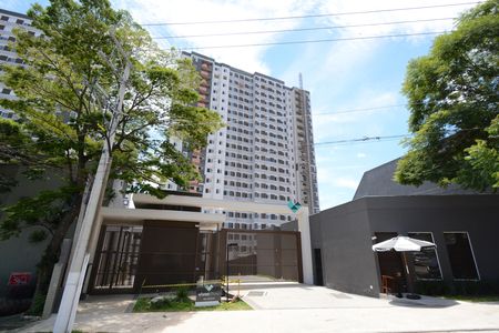Apartamento para alugar com 40m², 2 quartos e sem vagaFachada e portaria