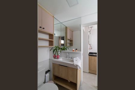 Apartamento para alugar com 64m², 2 quartos e 1 vagaBanheiro da Suíte