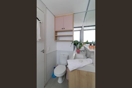 Apartamento para alugar com 64m², 2 quartos e 1 vagaBanheiro da Suíte