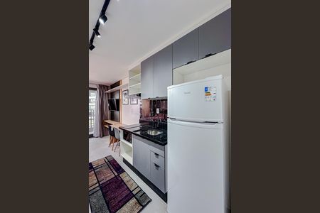 Studio para alugar com 25m², 1 quarto e sem vagaCozinha