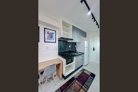 Studio para alugar com 25m², 1 quarto e sem vagaCozinha