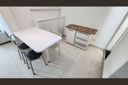Apartamento para alugar com 36m², 1 quarto e 1 vagaDetalhe da cozinha