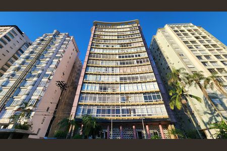 Apartamento para alugar com 36m², 1 quarto e 1 vagaFachada