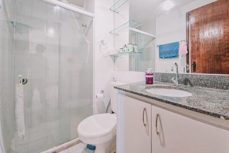 Apartamento para alugar com 62m², 2 quartos e 1 vagaBanheiro da Suíte 1