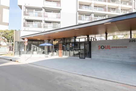 Studio à venda com 27m², 1 quarto e 1 vagaFachada