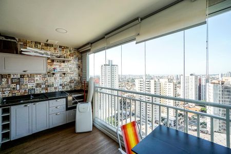 Apartamento à venda com 58m², 2 quartos e 1 vagaVaranda