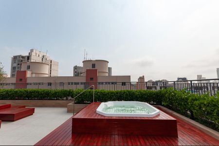 Studio para alugar com 28m², 1 quarto e sem vaga Studio para alugar com 28m², 1 quarto e sem vagaÁrea comum - Jacuzzi