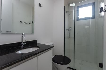 Studio para alugar com 28m², 1 quarto e sem vaga Studio para alugar com 28m², 1 quarto e sem vagaBanheiro Social