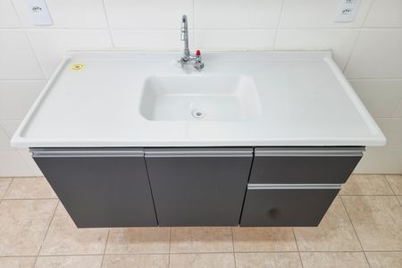 Apartamento para alugar com 45m², 2 quartos e 1 vaga Apartamento para alugar com 45m², 2 quartos e 1 vagaCozinha / Lavanderia
