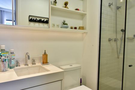 Apartamento à venda com 58m², 2 quartos e 1 vagaBanheiro da Suíte 