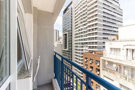 Studio à venda com 20m², 1 quarto e sem vagaVaranda