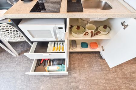 Studio para alugar com 19m², 1 quarto e sem vaga Studio para alugar com 19m², 1 quarto e sem vagaCozinha