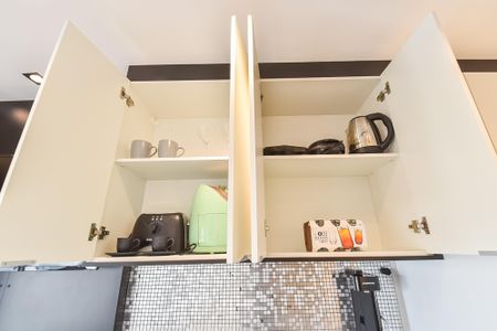 Studio para alugar com 19m², 1 quarto e sem vaga Studio para alugar com 19m², 1 quarto e sem vagaCozinha