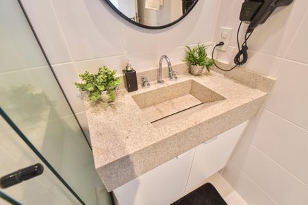 Studio para alugar com 19m², 1 quarto e sem vaga Studio para alugar com 19m², 1 quarto e sem vagaBanheiro