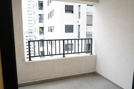 Apartamento para alugar com 40m², 1 quarto e sem vagaSacada