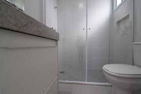 Apartamento para alugar com 58m², 2 quartos e 1 vagaBanheiro Quarto 1 