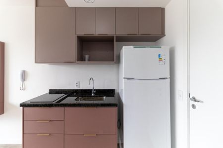 Studio para alugar com 25m², 1 quarto e sem vagaCozinha