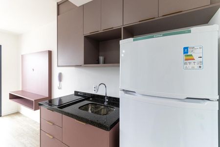 Studio para alugar com 25m², 1 quarto e sem vagaCozinha